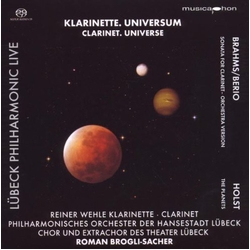 Brahms / Holst / Lubeck Philharmonic Orch Clarinet Universe: Lubeck Philharmonic Live 5 SACD CD