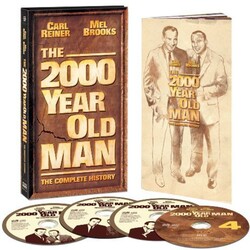 Carl & Mel Brooks Reiner 2000 Year Old Man: The Complete History 4 CD