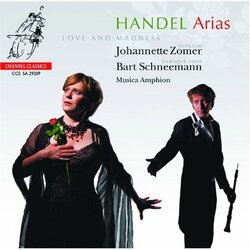 Handel Zomer Schneemann Musica Amphion Arias (Hybr) SACD CD