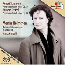 Robert Schumann / Antonín Dvořák / Martin Helmchen / Orchestre Philharmonique De Strasbourg / Marc Albrecht (2) Piano Concerto In A Minor, Op. 54 / Pi