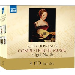 John Dowland / Nigel North Complete Lute Music Vinyl LP
