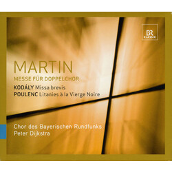 Chor Des Bayerischen Rundfunks / Peter Dijkstra Martin: Messe für Doppelchor Vinyl LP