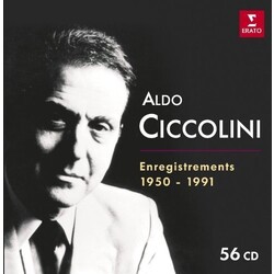 Aldo Ciccolini Complete Emi Recordings 1950-1991 box set 56 CD