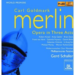 Karl Goldmark / Gerd Schaller Merlin. Opera In Three Acts Vinyl LP