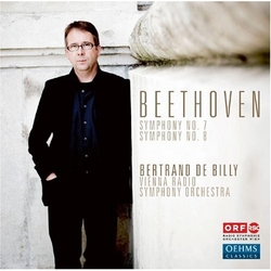 Ludwig van Beethoven / Bertrand De Billy / ORF Radio-Symphonieorchester Wien Symphony No. 7 & Symphony No. 8 Vinyl LP