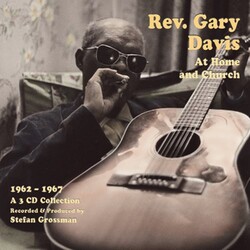 Rev. Gary Davis At Home And Church: 1962-1967 Vinyl LP