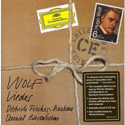 Hugo Wolf / Dietrich Fischer-Dieskau / Daniel Barenboim Lieder Vinyl LP