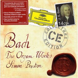Johann Sebastian Bach / Simon Preston The Organ Works Vinyl LP