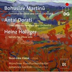 Kwak Martinu Dorati Holliger Goritzki Concerto For Oboe & Small Orchestra Sonata For SACD CD