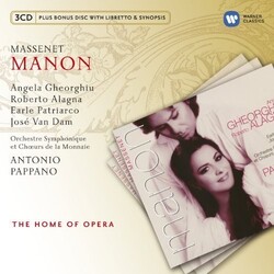 Massenet / Pappano / Gheorghiu / Van Dam Manon 4 CD
