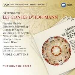 Offenbach / Cluytens / Gedda / Schwarzkopf / Blanc Le Contes D'Hoff 3 CD
