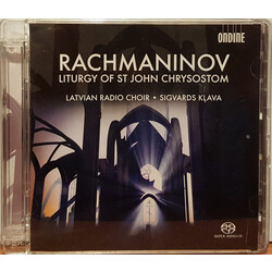 Sergei Vasilyevich Rachmaninoff / Latvian Radio Choir / Sigvards Kļava Liturgy Of St. John Chrysostom Vinyl LP