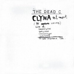 Dead C Clyma Est Mort/Tentative Power Vinyl 3 LP