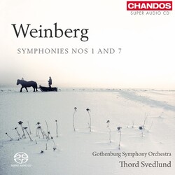 Mieczysław Weinberg / Göteborgs Symfoniker / Thord Svedlund Symphonies Nos 1 And 7 Vinyl LP