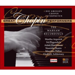 ChopinF. Great Chopin Performers: The Warsaw Recordings 5 CD