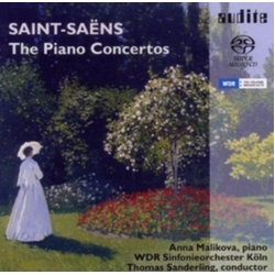 Camille Saint-Saëns / Thomas Sanderling / Anna Malikova / WDR Sinfonieorchester Köln The Piano Concertos Vinyl LP