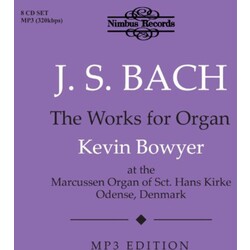 Johann Sebastian Bach / Kevin Bowyer The Works For Organ Vinyl LP