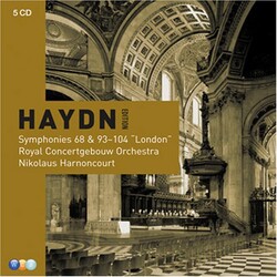 Joseph Haydn / Concertgebouworkest / Nikolaus Harnoncourt Haydn Edition Volume 4 - Symphonies 68 & 93 - 104 "London" Vinyl LP