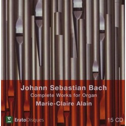 Johann Sebastian Bach / Marie-Claire Alain Complete Works For Organ Vinyl LP