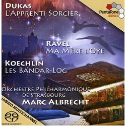 Dukas/Ravel/Koechlin Sorcerer's Apprentice/Mother Goose/Symphonic Poem SACD CD