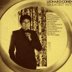 Leonard Cohen Greatest Hits 180gm Vinyl LP