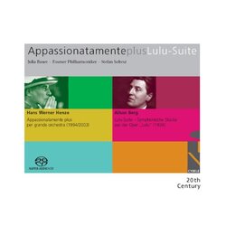 Henze Berg Bauer Essener Phil Soltesz Appassionatamente Plus Lulu Suite (Hybr) SACD CD