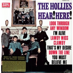 The Hollies Hear! Here! Vinyl LP