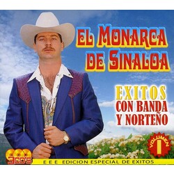 El Monarca De Sinaloa Exitos Con Banda Y Norteno 3 CD