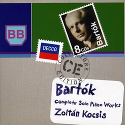 Béla Bartók / Zoltán Kocsis Complete Solo Piano Works Vinyl LP
