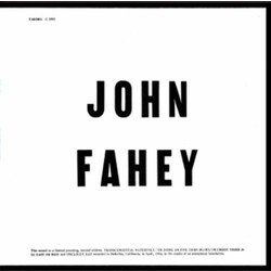 John Fahey Blind Joe Death Vinyl LP