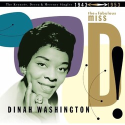 Dinah Washington 1943-53 Fabulous Miss D! Keynote Decca & Mercury 4 CD
