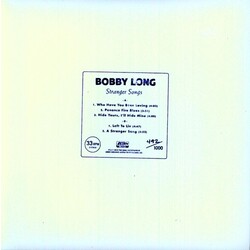 Bobby Long Stranger Songs Ep 10"