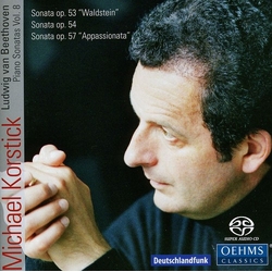 Beethoven Korstick Michael Piano Sonatas 8 SACD CD