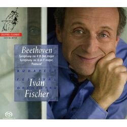 Beethoven Budapest Festival Orch Fischer Symphonies 4 & 6 SACD CD