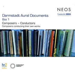 Darmstadt Aural Documents Box 1-Composers Conducti Darmstadt Aural Documents Box 1-Composers Conducti box set 6 CD