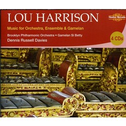 HarrisonL. Music For Orchestra Ensembl box set 4 CD