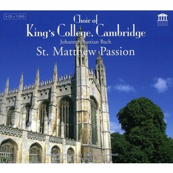 BachJ.S. St.Matthew Passion Bwv 244 (1725 Version) box set 4 CD