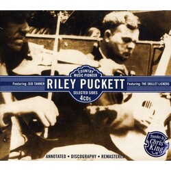 Riley Puckett Country Music Pioneer Featuring Gid Tann 4 CD