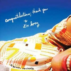 Animal Prufrock Congratulations Thank You & Im Sorry (W Cd) vinyl LP