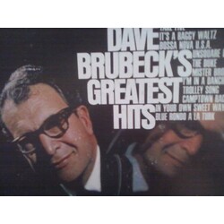 Dave Brubeck Dave Brubeck's Greatest Hits Vinyl LP