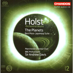 Gustav Holst / BBC Philharmonic / Manchester Chamber Choir / Andrew Davis Orchestral Works (Volume 2) Vinyl LP