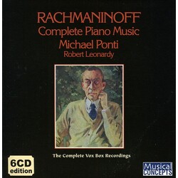 RachmaninoffS. Complete Piano Music box set 6 CD