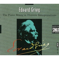Grieg Piano Music In Historic Interpretations 3 CD