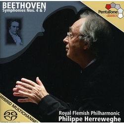 BeethovenL.V. Symphonies 4 & 7 SACD CD