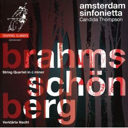 Brahms Schonberg Amsterdam Sinfonietta Thomp String Quartet 1 (Version For String Orchestra) SACD CD