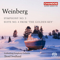Mieczysław Weinberg / Göteborgs Symfoniker / Thord Svedlund Symphony No. 3 • Suite No. 4 From 'The Golden Key' Vinyl LP