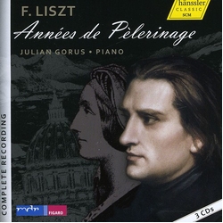 Liszt Gorus Annees De Pelerinage 3 CD