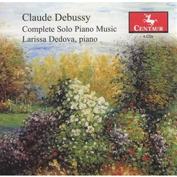 Claude Debussy / Larissa Dedova Complete Solo Piano Music Vinyl LP