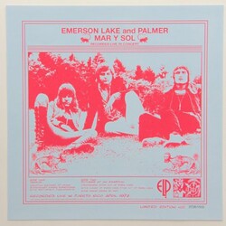 Emerson Lake & Palmer Mar Y Sol  ltd Vinyl LP