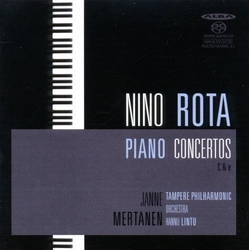 Rota / Mertanen Piano Concertos C & E SACD CD